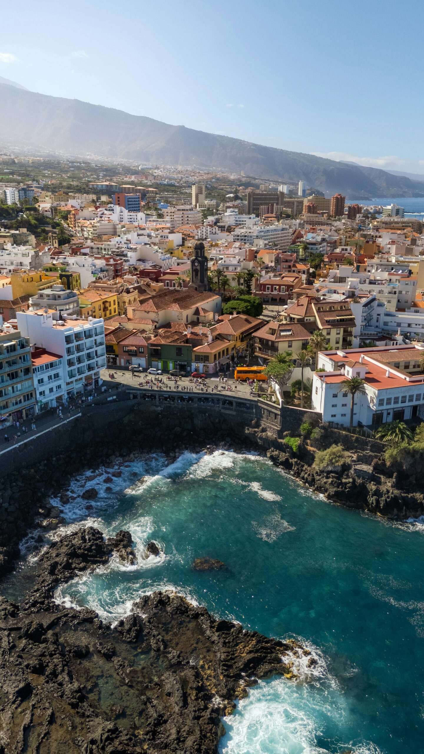 Puerto de la Cruz baailucht foto