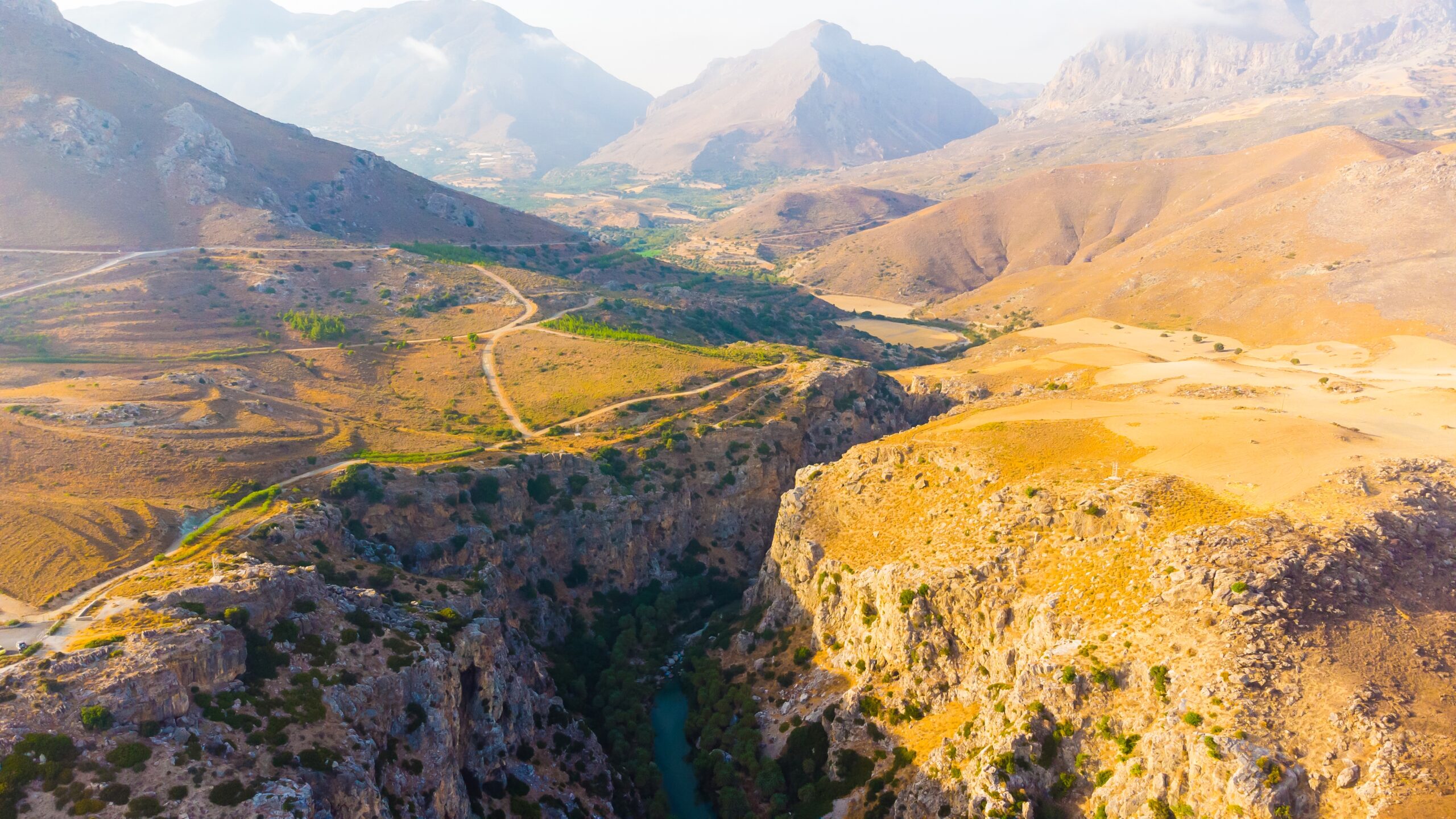 De Kourtaliotiko kloof op Kreta