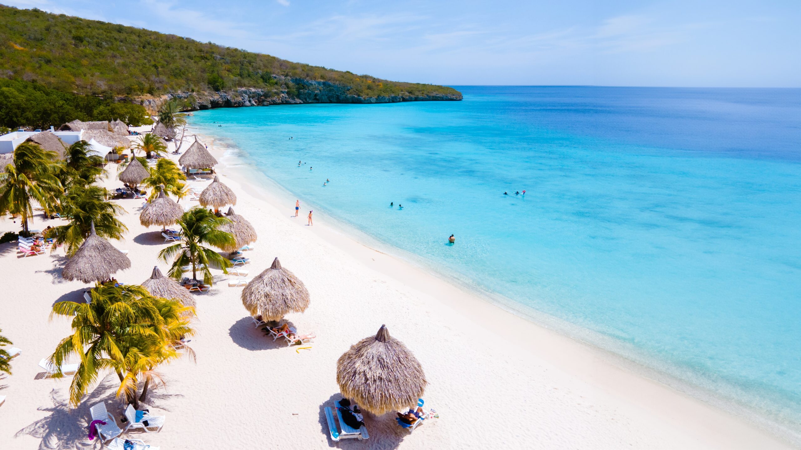 Cas abao beach op curacao
