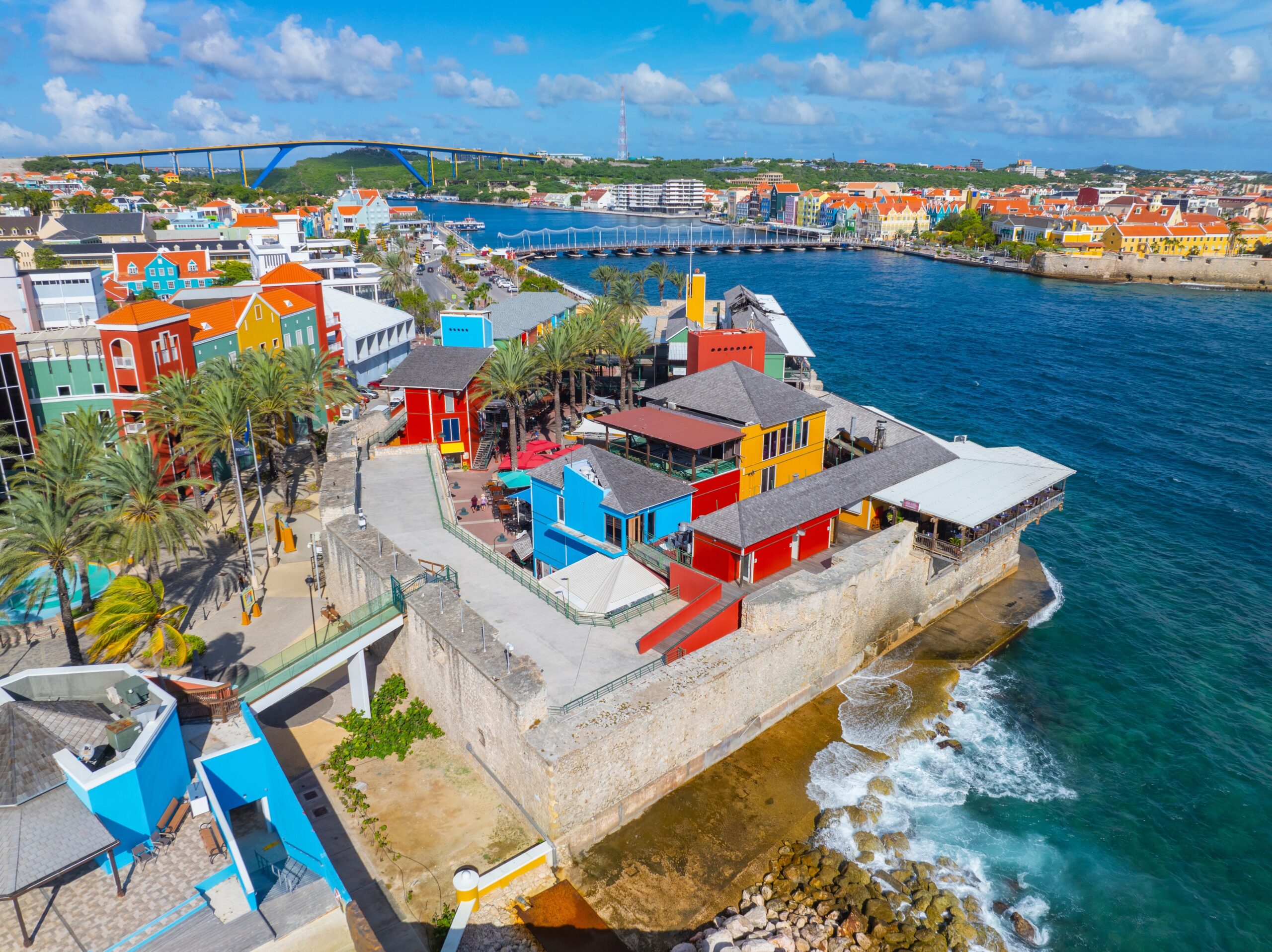winkelcomplex Renaissance Mall & Rif Fort met beroemde ketens op Curaçao