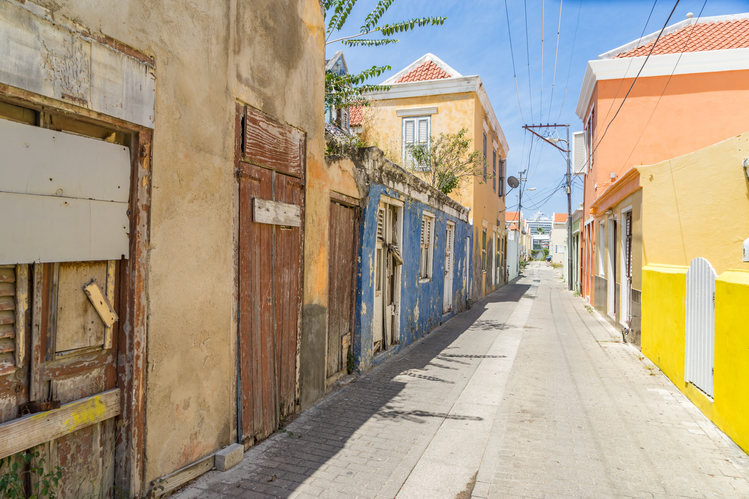 de ruwe kant van Curaçao Otrobanda